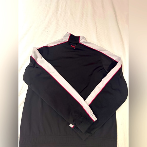 PUMA Black Full-zip Sweater - Picture 2 of 3